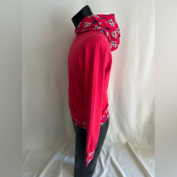 St. Louis Cardinals Hoodies Women’s Large Lightweight Long Sleeve G-111 Sports - Picture 2 of 11